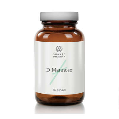 Sie sehen eine Packung Shanab D-Mannose Pulver, Produktbild: 01 Shanab D-Mannose Pulver, A-Nr.: 4521026 - 01