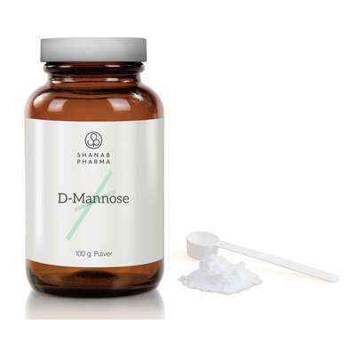 Sie sehen eine Packung Shanab D-Mannose Kapseln, Produktbild: 03 Shanab D-Mannose Kapseln, A-Nr.: 4521032 - 03