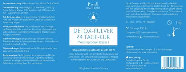 Detox Pulver 24 Tage Kur, A-Nr.: 4488961 - 04