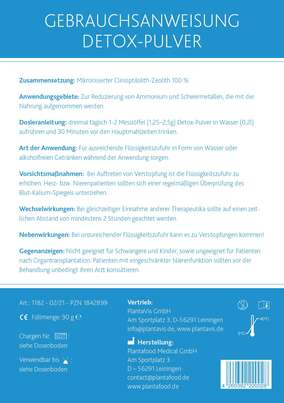 Detox Pulver 12 Tage Kur, A-Nr.: 4488955 - 02
