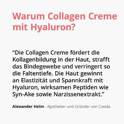 Sie sehen eine Packung Casida Collagen Creme Peptid Filler, Produktbild: 02 Casida Collagen Creme Peptid Filler, A-Nr.: 5081670 - 02