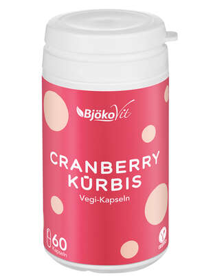 BjökoVit Cranberry-Kürbis Kapseln vegan, A-Nr.: 5174590 - 01