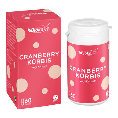 BjökoVit Cranberry-Kürbis Kapseln vegan, A-Nr.: 5174590 - 04