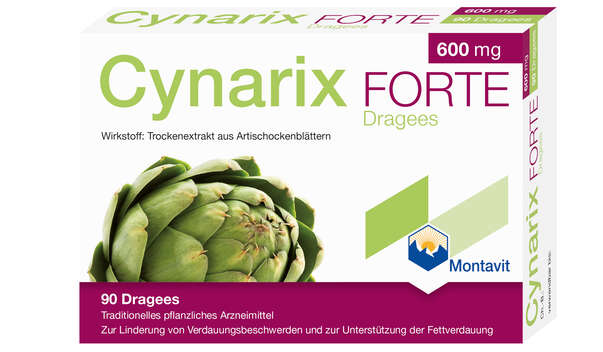 Sie sehen eine Packung Cynarix Forte Dragees, Produktbild: 01 Cynarix Forte Dragees, A-Nr.: 3929736 - 01