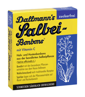 DALLMANN'S SALBEI BONBONS, zfr.,37g FS, A-Nr.: 3390208 - 01
