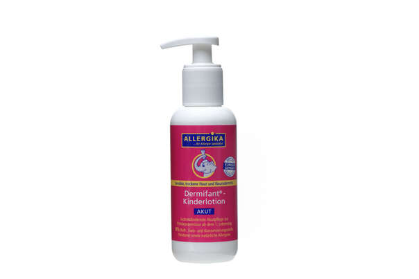 Sie sehen eine Packung Dermifant®-Kinderlotion Akut, Produktbild: 02 Dermifant®-Kinderlotion Akut, A-Nr.: 4780288 - 02