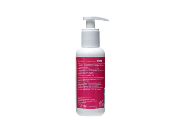 Sie sehen eine Packung Dermifant®-Kinderlotion Repair, Produktbild: 01 Dermifant®-Kinderlotion Repair, A-Nr.: 4795114 - 01