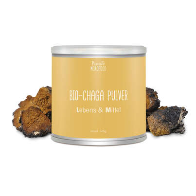 Bio Chaga Pulver 145g, A-Nr.: 4546931 - 02