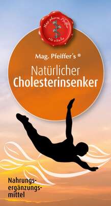 Sie sehen eine Packung Mag. Pfeiffer’s® Natürlicher Cholesterinsenker, Produktbild: 01 Mag. Pfeiffer’s® Natürlicher Cholesterinsenker, A-Nr.: 4279401 - 01