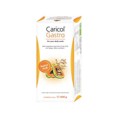 Sie sehen eine Packung Caricol® Gastro, 20 Stück, Produktbild: 01 Caricol® Gastro, 20 Stück, A-Nr.: 4805976 - 01