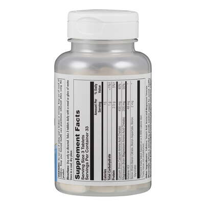 Sie sehen eine Packung Supplementa Calcium und Magnesium + Bor Tabletten, Produktbild: 02 Supplementa Calcium und Magnesium + Bor Tabletten, A-Nr.: 5597681 - 02