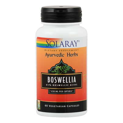 Sie sehen eine Packung Supplementa Boswellia Extrakt 450 mg (Weihrauch) Kapseln, Produktbild: 01 Supplementa Boswellia Extrakt 450 mg (Weihrauch) Kapseln, A-Nr.: 5573516 - 01