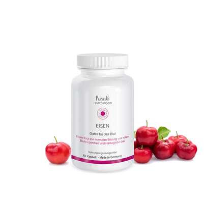 Sie sehen eine Packung Eisen Kapseln, Produktbild: 01 Eisen Kapseln, A-Nr.: 4488636 - 01