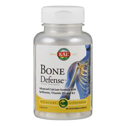 Sie sehen eine Packung Supplementa BONE DEFENSE Kapseln, Produktbild: 01 Supplementa BONE DEFENSE Kapseln, A-Nr.: 5395954 - 01