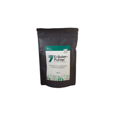 Sie sehen eine Packung doc nature’s BIO 7 Kräuter-Pulver, Nachfüllbeutel, Produktbild: 03 doc nature’s BIO 7 Kräuter-Pulver, Nachfüllbeutel, A-Nr.: 5619508 - 03