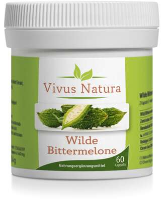 Sie sehen eine Packung Wilde Bittermelone (+Chrom, +Zimt) Kapseln, Produktbild: 03 Wilde Bittermelone (+Chrom, +Zimt) Kapseln, A-Nr.: 5758954 - 03