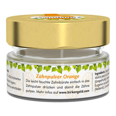 Birkengold Zahnpulver Orange, A-Nr.: 5160286 - 03