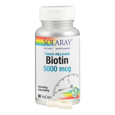Sie sehen eine Packung Supplementa Biotin 5000 mcg verz. Abgabe Kapseln, Produktbild: 04 Supplementa Biotin 5000 mcg verz. Abgabe Kapseln, A-Nr.: 5573479 - 04
