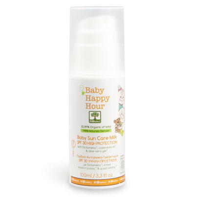 Bioselect Baby Happy Hour Baby Sun Care Milk SPF30, A-Nr.: 4567293 - 01