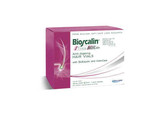 Sie sehen eine Packung Bioscalin TricoAge+ Ampullen (ehem. Tricovel TricoAge+), Produktbild: 01 Bioscalin TricoAge+ Ampullen (ehem. Tricovel TricoAge+), A-Nr.: 5781060 - 01