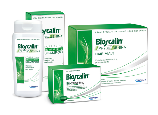 Sie sehen eine Packung Bioscalin Ampullen (ehem. Tricovel), Produktbild: 02 Bioscalin Ampullen (ehem. Tricovel), A-Nr.: 5781002 - 02