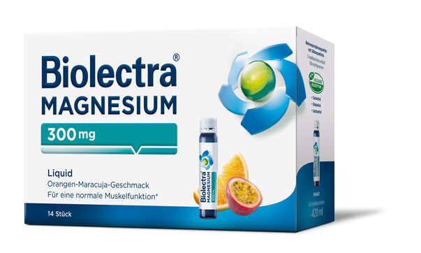 Biolectra® Magnesium 300 mg Liquid 14 Stück, A-Nr.: 5048135 - 01