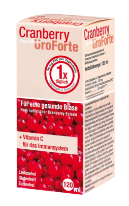 Sie sehen eine Packung BIOGELAT CRANBERRY UroForte-Liquidum, Produktbild: 01 BIOGELAT CRANBERRY UroForte-Liquidum, A-Nr.: 3269903 - 01