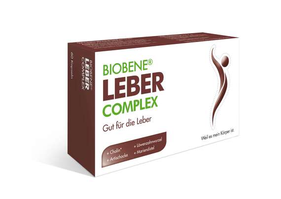 Sie sehen eine Packung BIOBENE Leber Complex, Produktbild: 01 BIOBENE Leber Complex, A-Nr.: 5770317 - 01