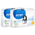 Sie sehen eine Packung Bio Windeln Mini Jumbo 3-6kg Pinguin – Pingo Swiss, Produktbild: 01 Bio Windeln Mini Jumbo 3-6kg Pinguin – Pingo Swiss, A-Nr.: 4559537 - 01