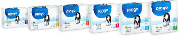 Sie sehen eine Packung Bio Windeln Nr.1 New Born 2-5kg Pinguin – Pingo Swiss, Produktbild: 03 Bio Windeln Nr.1 New Born 2-5kg Pinguin – Pingo Swiss, A-Nr.: 4559514 - 03