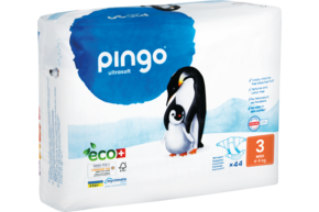 Bio Windeln Nr.3 Midi 4-9kg Pinguin – Pingo Swiss, A-Nr.: 4559543 - 01