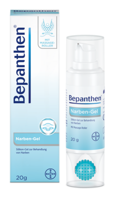 Sie sehen eine Packung Bepanthen® Narben-Gel, Produktbild: 01 Bepanthen® Narben-Gel, A-Nr.: 4065864 - 01