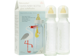 Sie sehen eine Packung Babyflaschen aus Glas 240ml, Produktbild: 01 Babyflaschen aus Glas 240ml, A-Nr.: 5568656 - 01