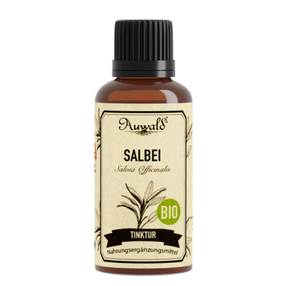 Auwald® - Salbei - BIO Tropfen (Auszug, Extrakt, Essenz), A-Nr.: 5709766 - 01
