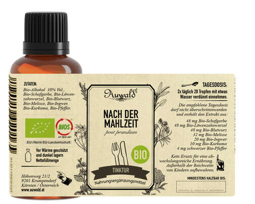 Auwald® - Nach der Mahlzeit - BIO Tropfen (Auszug, Extrakt, Essenz), A-Nr.: 5679953 - 04