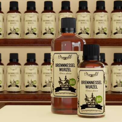 Auwald® - Brennnesselwurzel BIO Tropfen (Auszug, Extrakt, Essenz), A-Nr.: 5680028 - 02