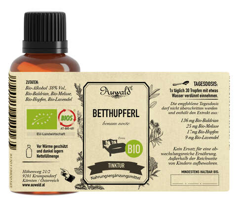 Auwald® - Betthupferl - BIO Tropfen (Auszug, Extrakt, Essenz), A-Nr.: 5709476 - 04