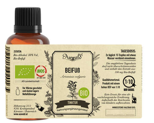 Auwald® - Beifuss BIO Tropfen (Auszug, Extrakt, Essenz), A-Nr.: 5709588 - 04