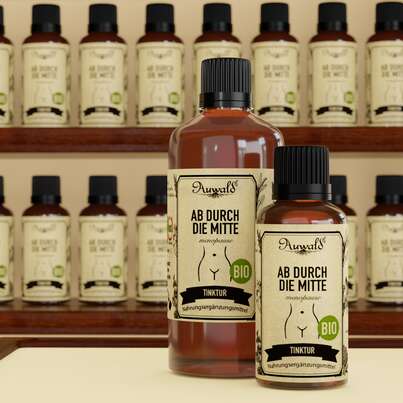 Auwald® - Ab durch die Mitte - BIO Tropfen (Auszug, Extrakt, Essenz), A-Nr.: 5709453 - 02
