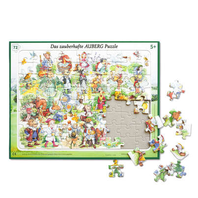 Sie sehen eine Packung AUBERG Puzzle Zauberhafte Wichtelweil, Produktbild: 02 AUBERG Puzzle Zauberhafte Wichtelweil, A-Nr.: 5328426 - 02