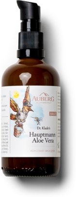 Sie sehen eine Packung AUBERG Hauptmann Aloe Vera Emulsion, Produktbild: 02 AUBERG Hauptmann Aloe Vera Emulsion, A-Nr.: 5462432 - 02