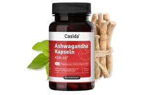 Ashwagandha Kapseln KSM-66® plus Magnesium, Zink und Vitamin B6, A-Nr.: 5820713 - 01