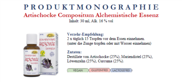 Espara Artischocke Compositum Alchemistische Essenz, A-Nr.: 4039944 - 02