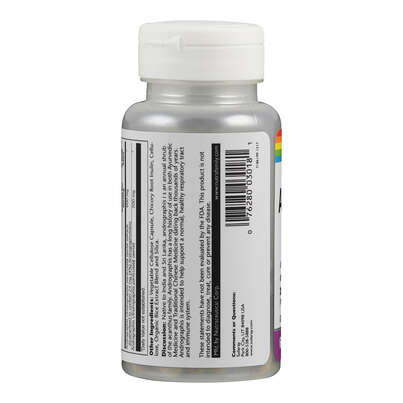 Sie sehen eine Packung Supplementa Andrographis-Extrakt (Kalmegh) Kapseln, Produktbild: 03 Supplementa Andrographis-Extrakt (Kalmegh) Kapseln, A-Nr.: 5573344 - 03