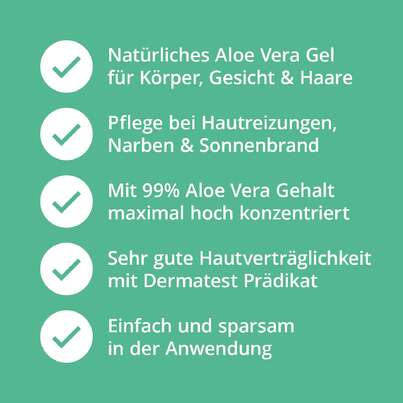 Casida Aloe Vera Gel für Haut &amp; Haare, A-Nr.: 5331931 - 03