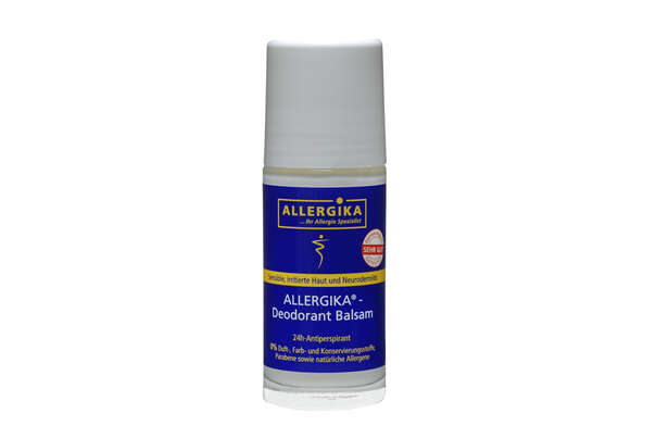Sie sehen eine Packung Allergika Deodorant-Roller 50ml, Produktbild: 02 Allergika Deodorant-Roller 50ml, A-Nr.: 3390697 - 02
