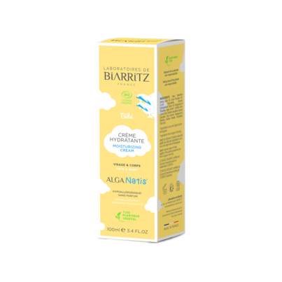 Sie sehen eine Packung Alga Natis Feuchtigskeitscreme bio 100 ml LdB, Produktbild: 04 Alga Natis Feuchtigskeitscreme bio 100 ml LdB, A-Nr.: 5279863 - 04