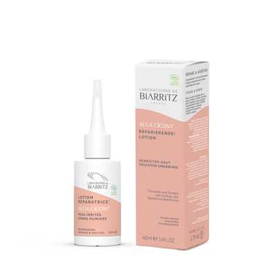 Sie sehen eine Packung Alga Cicosa reparierende Lotion Bio LDB, Produktbild: 04 Alga Cicosa reparierende Lotion Bio LDB, A-Nr.: 5133237 - 04