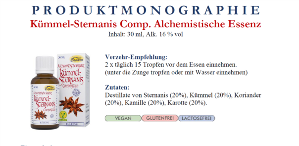 Espara Kümmel-Sternanis- Compositum Alchemistische Essenz, A-Nr.: 4862394 - 03