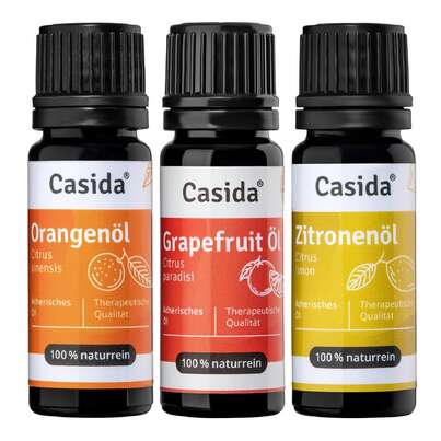Sie sehen eine Packung Zitrusöle Set, Produktbild: 04 Zitrusöle Set, A-Nr.: 5627235 - 04